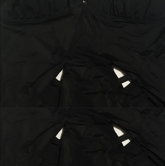 NWT Adore Me Cutout Sexy Black One Piece Size: Large - Picture 4 of 11